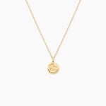 Pendentif Jannila Zodiaque Or Jaune - Cadeaux de naissance Enfant | Histoire d&rsquo;Or