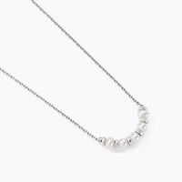 Collier Perlissima Argent Blanc Perle De Culture