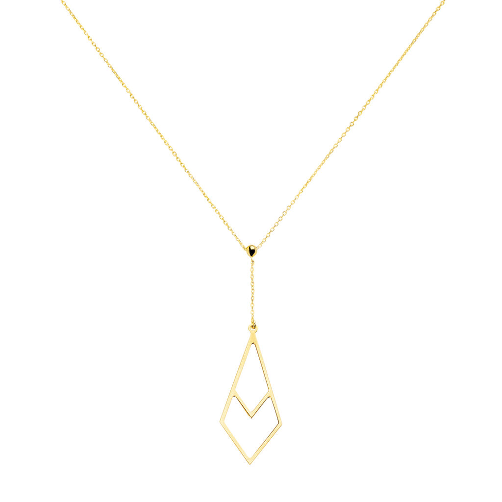 Collier Swanny Or Jaune