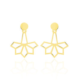 Bijoux D'oreilles Ilanna Fleur Or Jaune - Ear cuffs Femme | Histoire d’Or