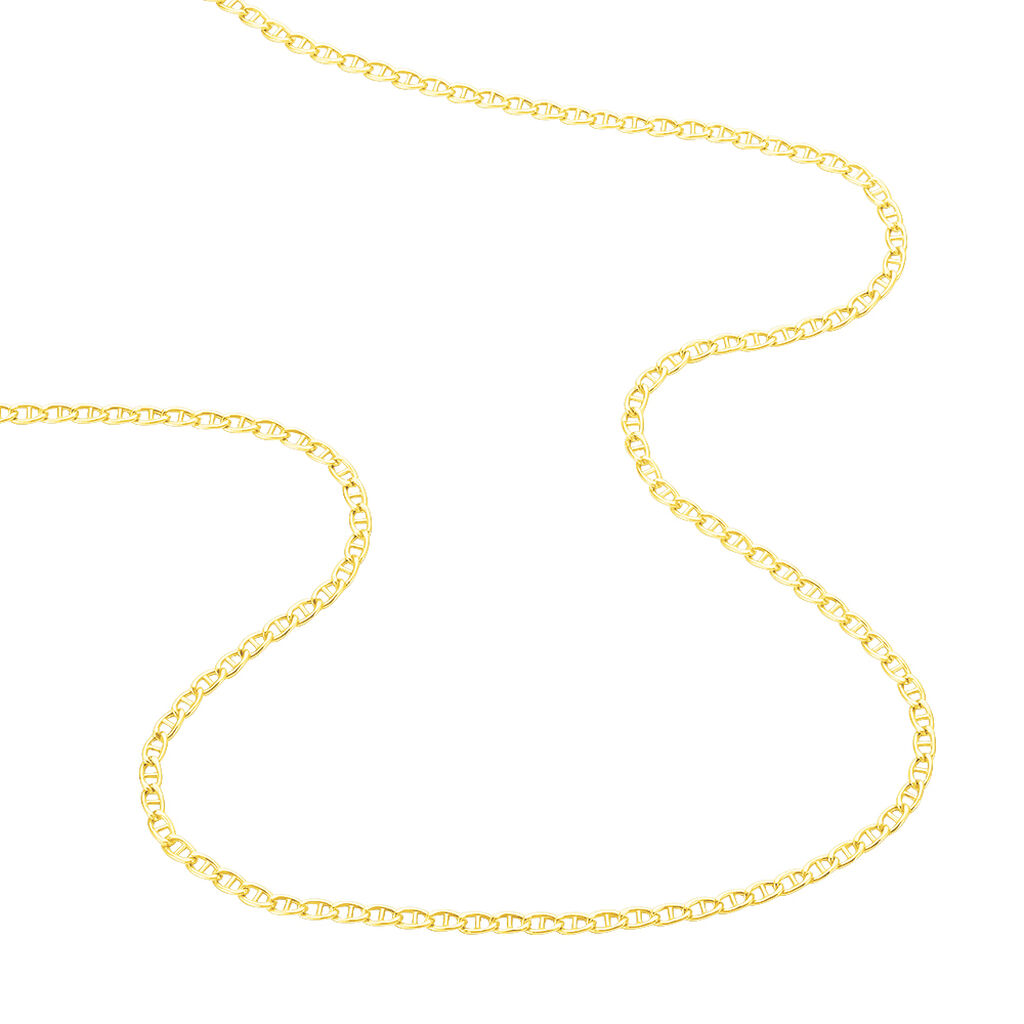 Collier Maille Marine Ovale Or Jaune - Chaines Femme | Histoire d’Or