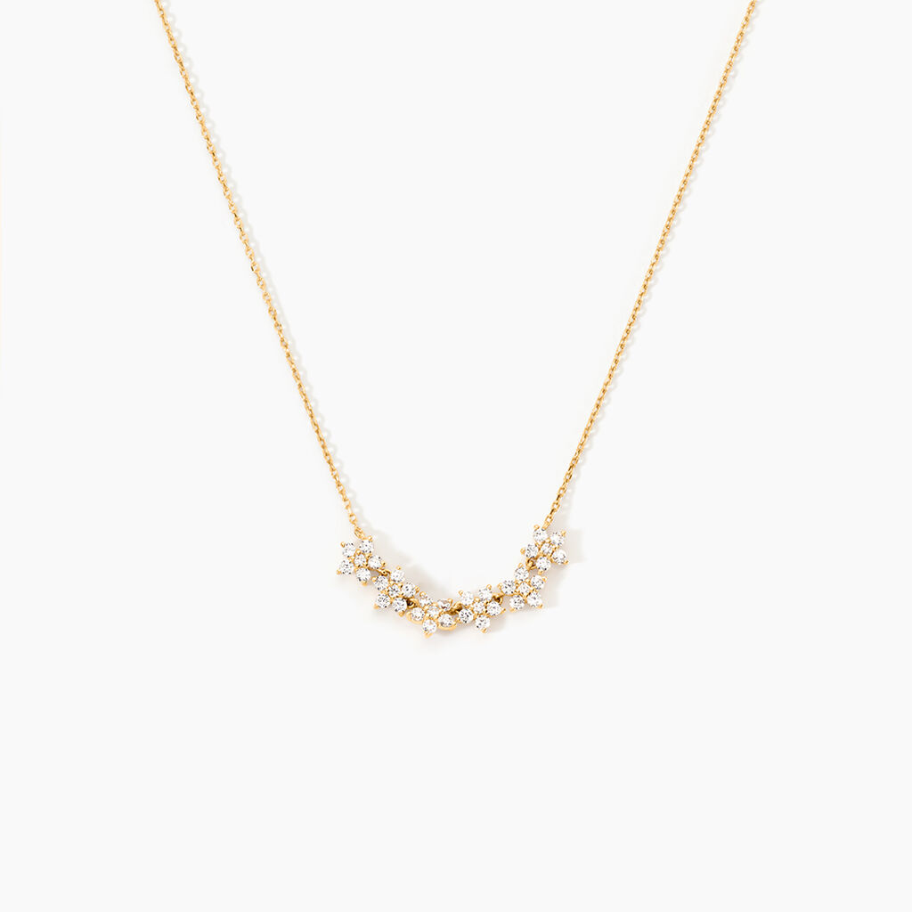 Collier Bedros Or Jaune Oxyde De Zirconium - Colliers Femme | Histoire d&rsquo;Or