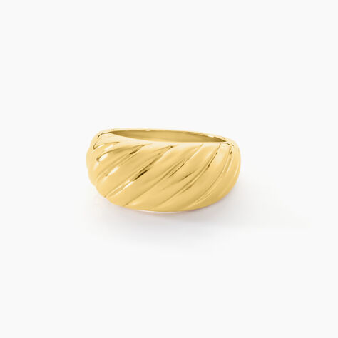 Bague Nemee Acier Jaune - Bagues fantaisie Femme | Histoire d’Or