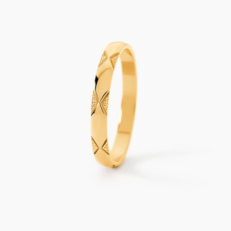 Alliance Harmonie Or Jaune - Alliances 18 carats Unisex | Histoire d&rsquo;Or