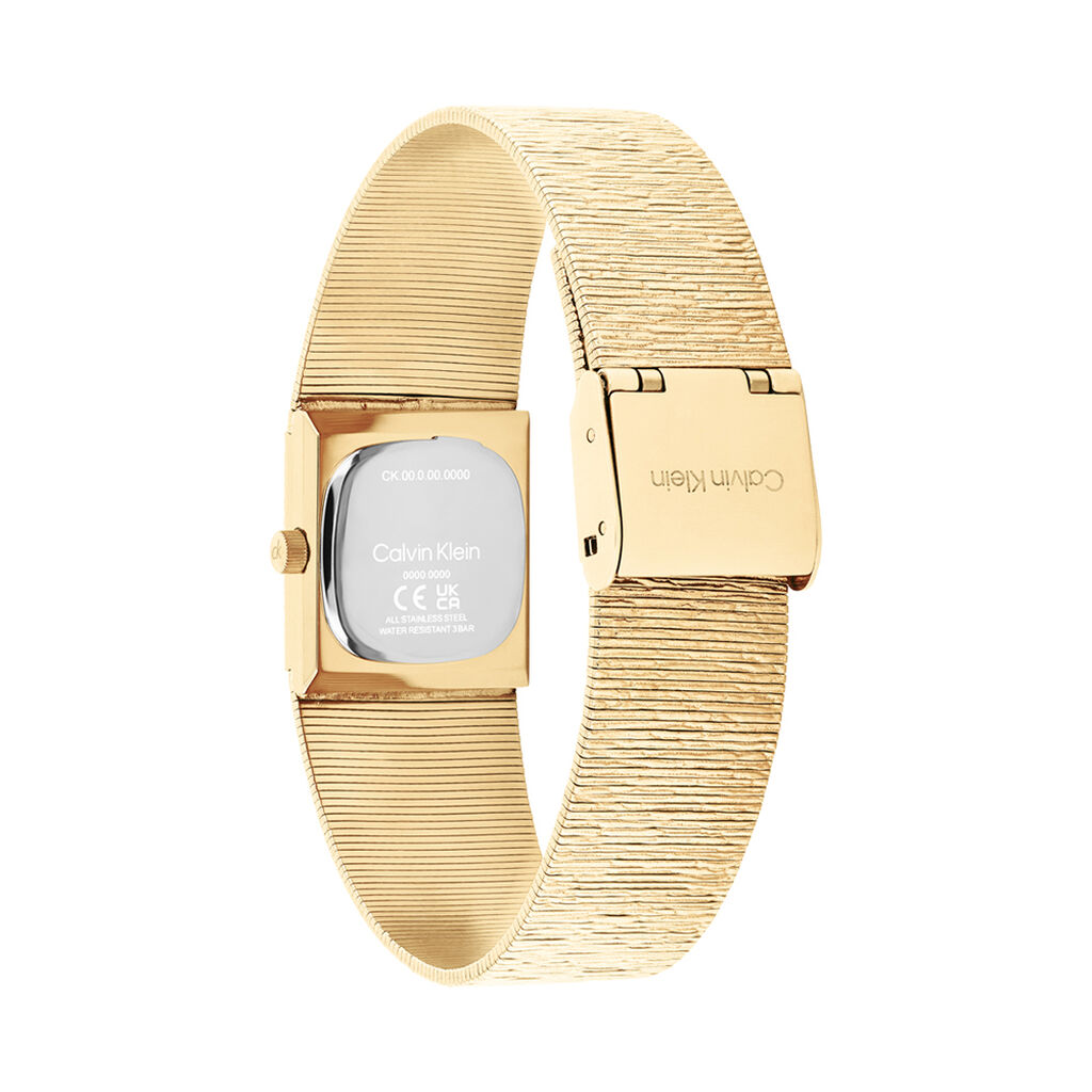 Montre Calvin Klein Sophisticated Square Champagne - Montres Femme | Histoire d&rsquo;Or