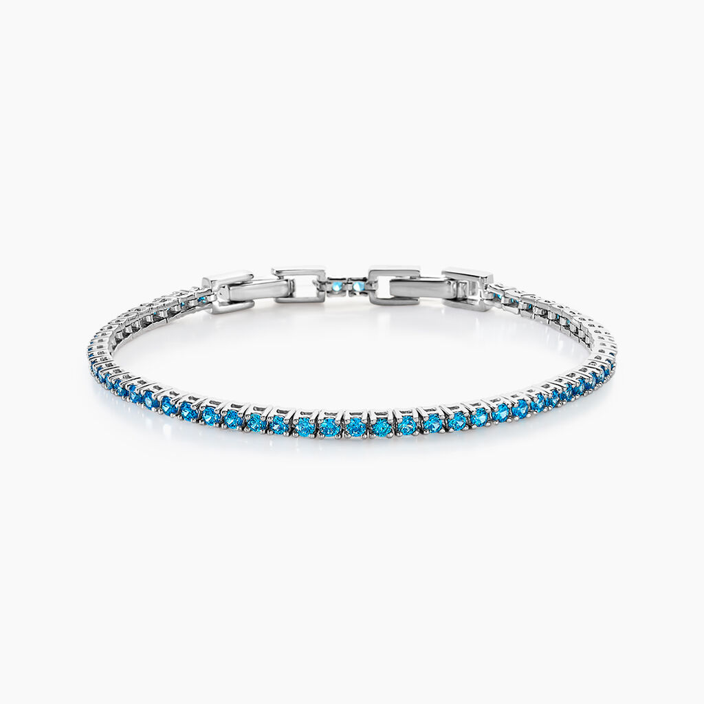 Bracelet Rio Tennis Argent Blanc Oxyde De Zirconium - Bracelets Femme | Histoire d’Or