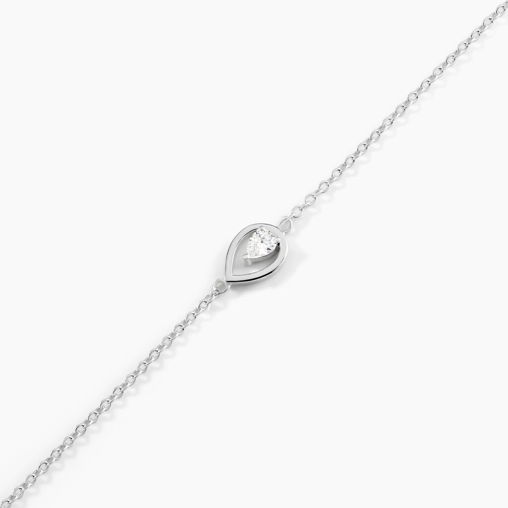 Bracelet Argent Temusio Oxydes De Zirconium - F&ecirc;te des m&egrave;res Femme | Histoire d&rsquo;Or