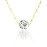 Collier Phedra Or Jaune Strass - Colliers Femme | Histoire d&rsquo;Or
