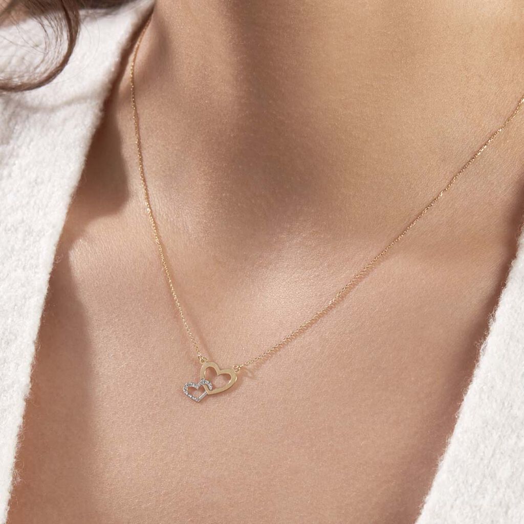 Collier Malena Or Bicolore - Colliers Femme | Histoire d’Or