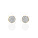 Boucles D'oreilles Puces Eryne Or Jaune - Clous d'oreilles Femme | Histoire d’Or