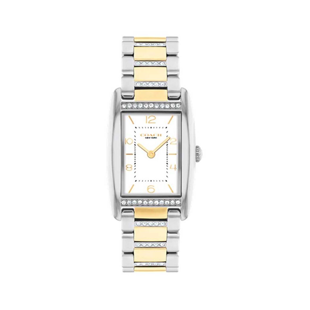 Montre Coach Reese Blanc - Nouveautés Femme | Histoire d’Or
