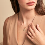 Collier Abelha Plaqu&eacute; Or Jaune Oxyde De Zirconium - Colliers Femme | Histoire d&rsquo;Or