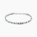 Bracelet Cliff Acier Gris Aventurine Hématite Oxyde De Zirconium - Bracelets Homme | Histoire d’Or