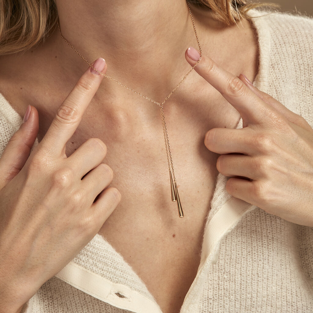 Collier Graham Plaqué Or Jaune - Colliers Femme | Histoire d’Or