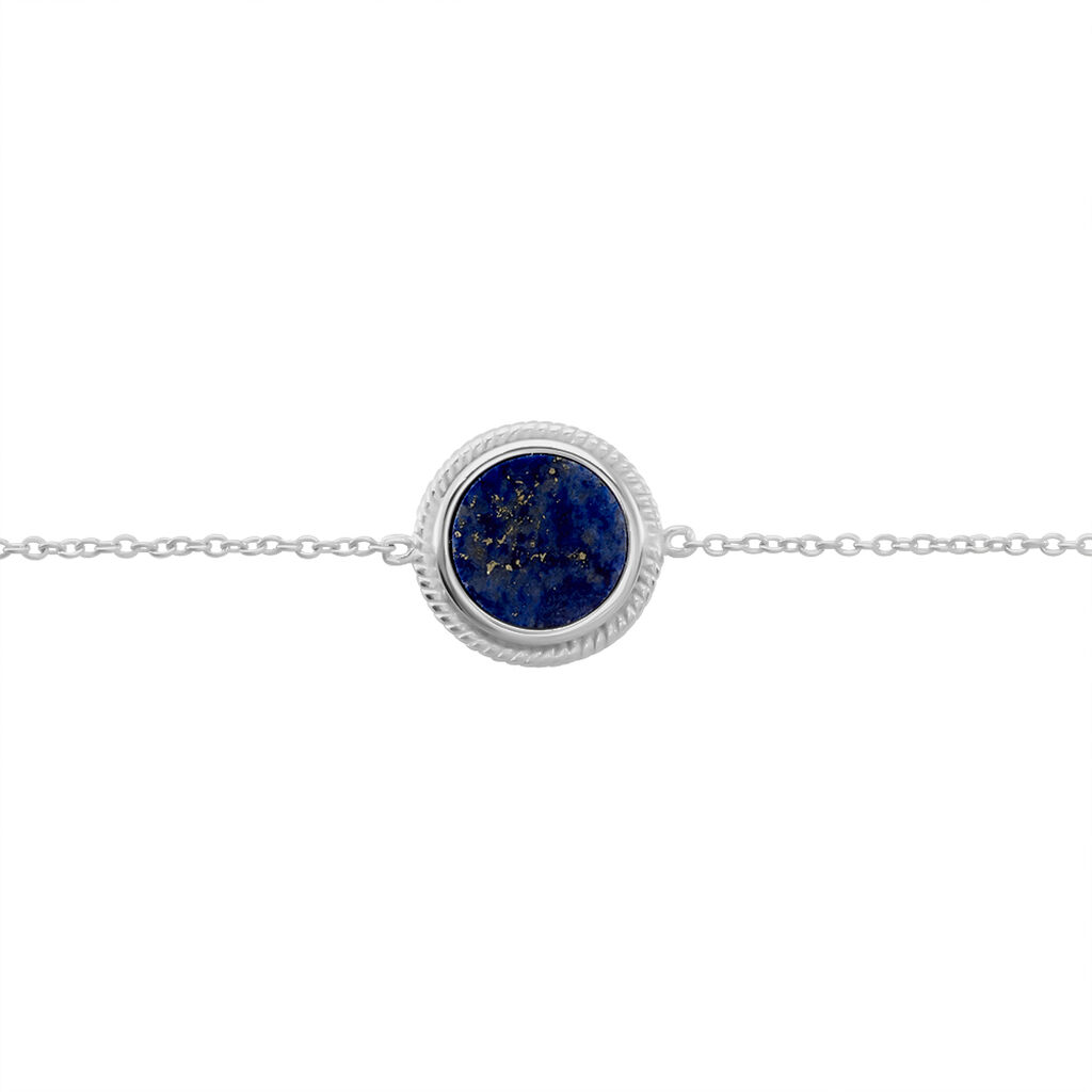 Bracelet Argent Zea Lapis Lazulis - Bracelets Femme | Histoire d’Or