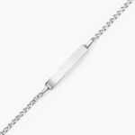 Bracelet Identite Bebe Or Blanc Faniela - Bracelets Communion Enfant | Histoire d&rsquo;Or