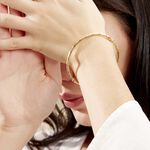 Bracelet Jonc Anaisaae Torsade Or Jaune - Bracelets joncs Femme | Histoire d&rsquo;Or