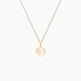 Pendentif Eudocie Coeur Lettre Or Jaune - Pendentifs Famille | Histoire d&rsquo;Or