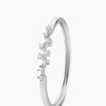 Bague Talna Or Blanc Diamant - Bagues avec pierre Femme | Histoire d&rsquo;Or