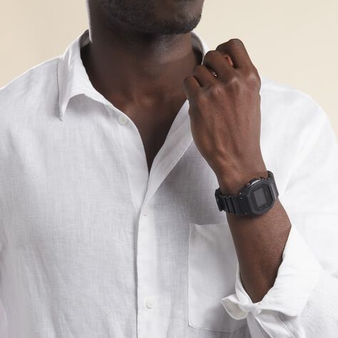 Montre Casio G-shock Black & White Noir - Montres Homme | Histoire d’Or