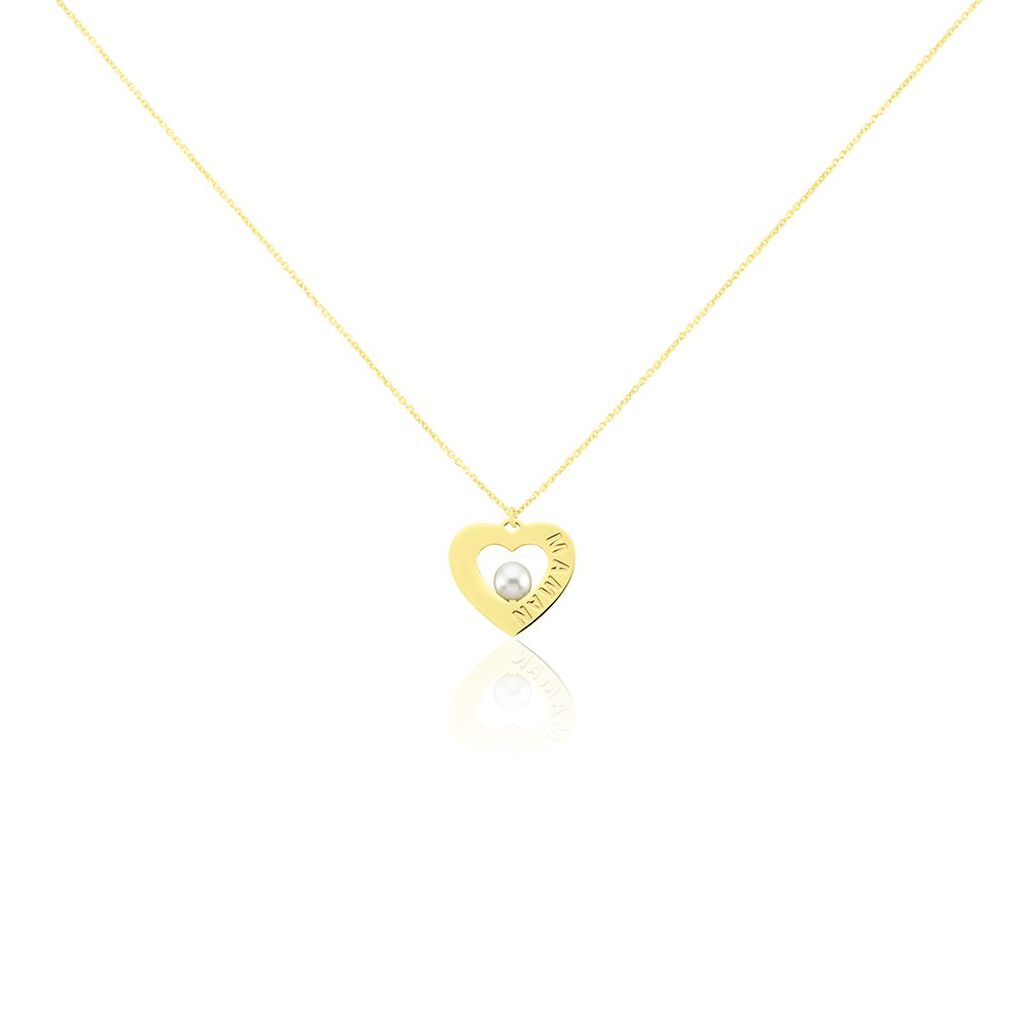 Collier Maxima Or Jaune Perle De Culture - Colliers Femme | Histoire d’Or