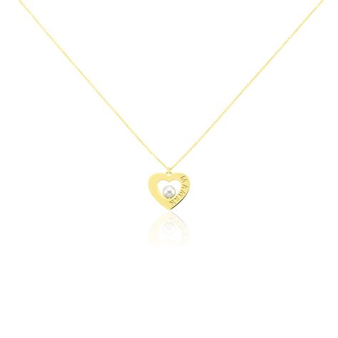 Collier Maxima Or Jaune Perle De Culture - Colliers Femme | Histoire d’Or
