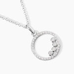 Collier Argent Ursine Oxydes De Zirconium - Colliers fantaisie Femme | Histoire d&rsquo;Or