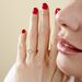 Bague Antonia Or Rose Morganite Et Oxyde De Zirconium - Bagues avec pierre Femme | Histoire d’Or