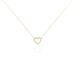 Collier Or Jaune Ansel Oxyde De Zirconium - Colliers Femme | Histoire d’Or