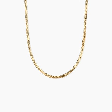 Collier Doline Maille Anglaise Or Jaune - Chaines Femme | Histoire d’Or