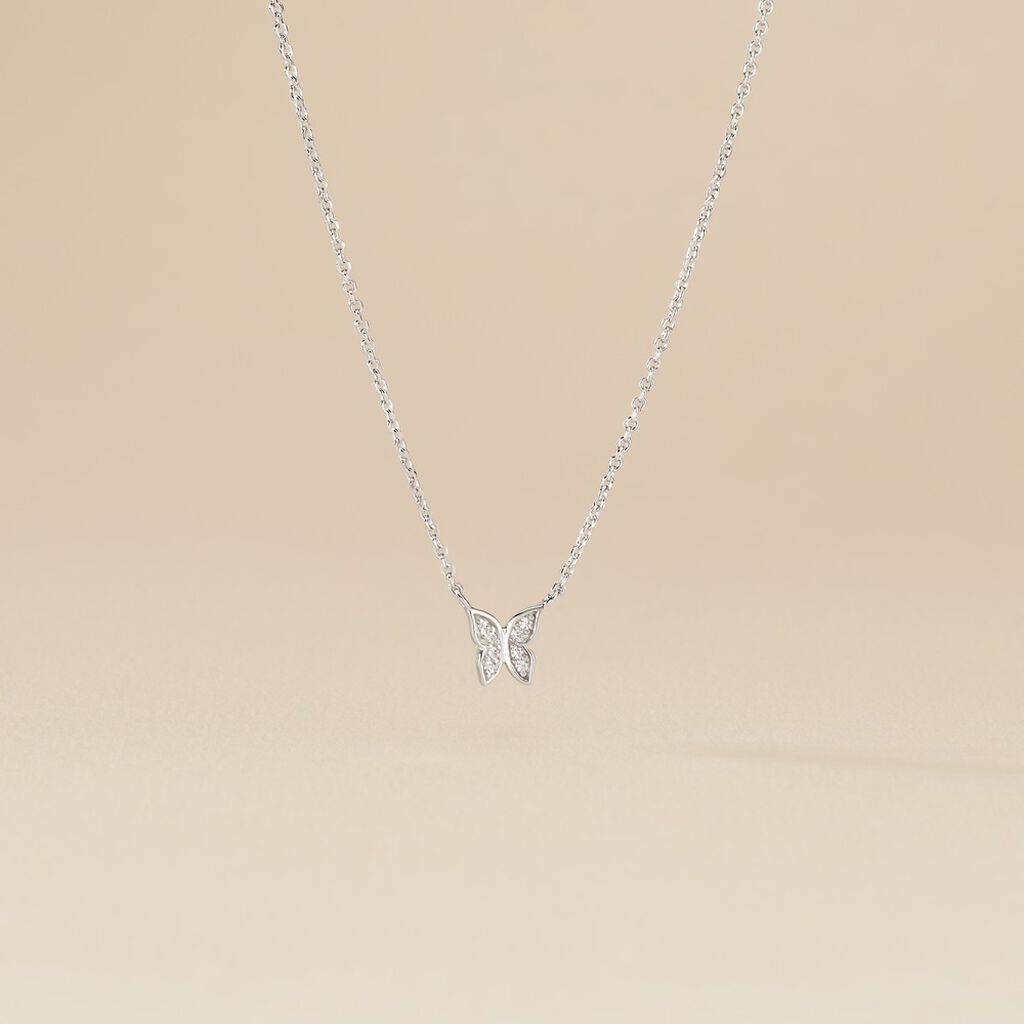 Collier Cadfan Argent Oxyde - Colliers fantaisie Femme | Histoire d’Or