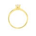 Bague Solitaire Niva Or Jaune Diamant - Bagues solitaires Femme | Histoire d’Or