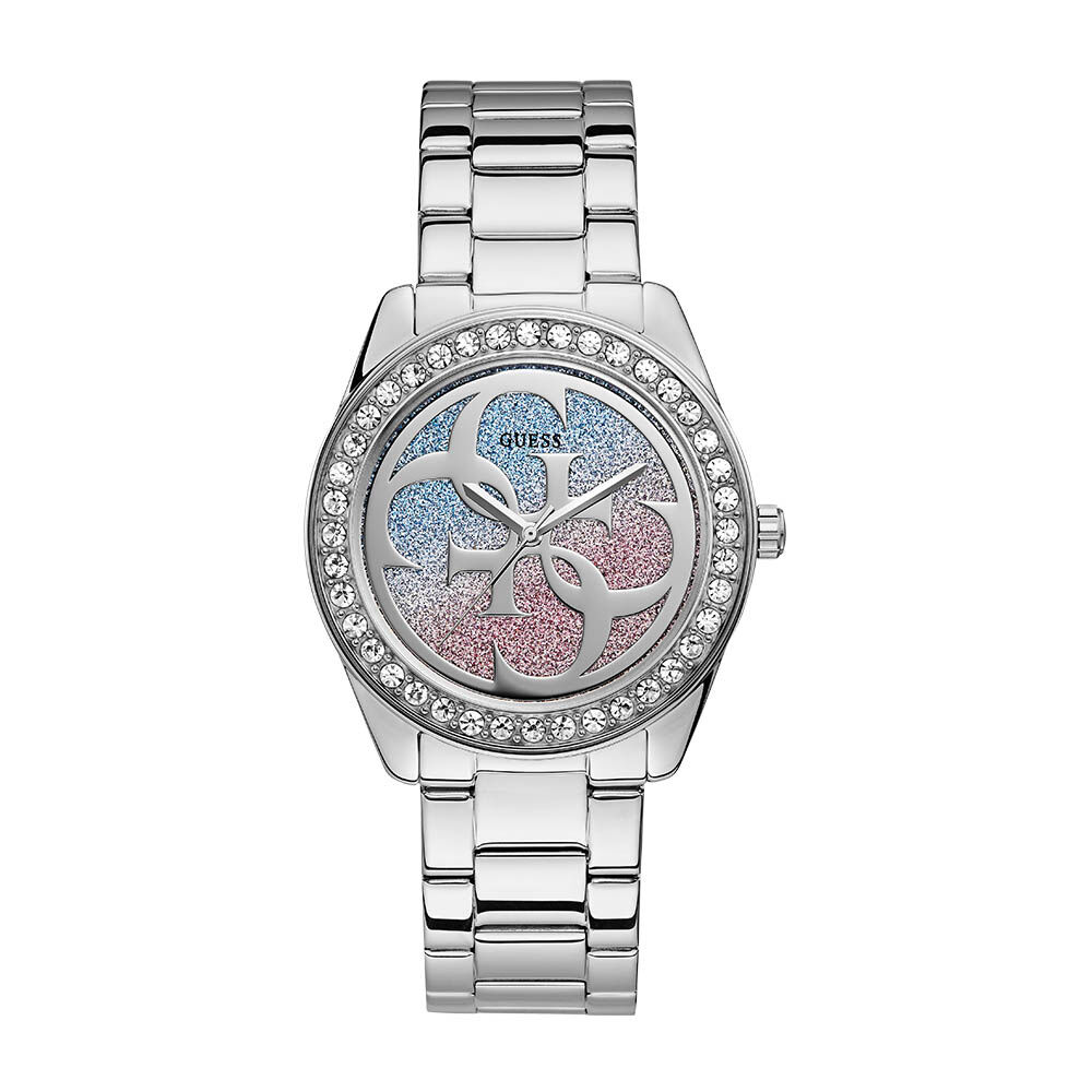 Montres Guess W1201L1 Acier Boucle déployante simple Blanc Ronde -  HIMFBQF0N30 • Histoire d'Or
