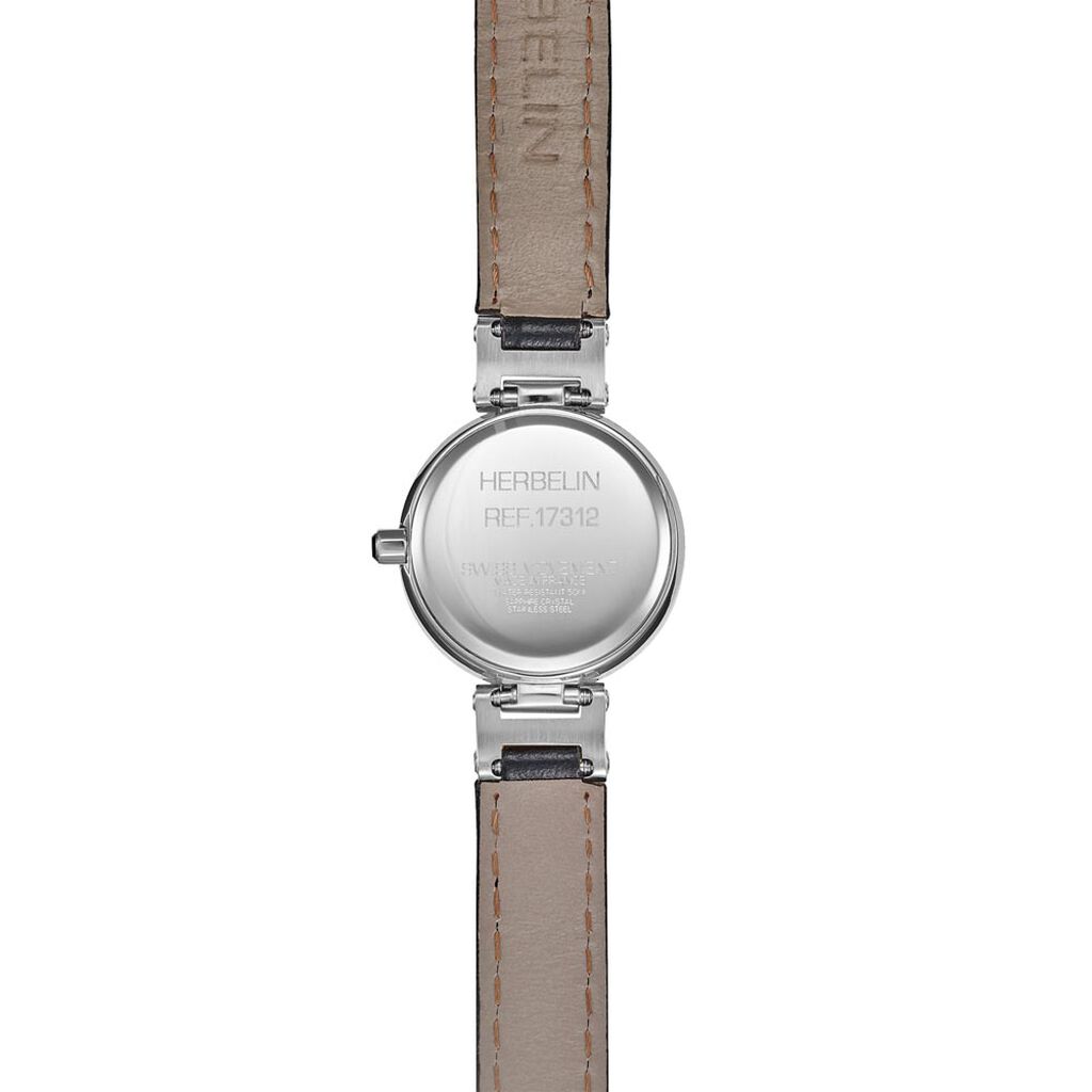 Montre Herbelin Lady H Argent&eacute; - Id&eacute;es cadeaux Femme | Histoire d&rsquo;Or