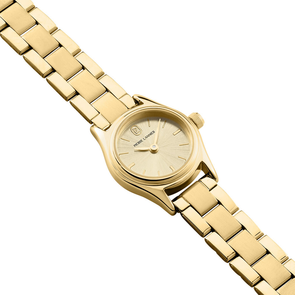 Montre Pierre Lannier Lannier Pya Champagne - F&ecirc;te des m&egrave;res Femme | Histoire d&rsquo;Or
