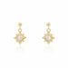 Boucles D'oreilles Pendantes Bobbie Plaqué Or Jaune Oxyde De Zirconium - Boucles d'oreilles fantaisie Femme | Histoire d’Or