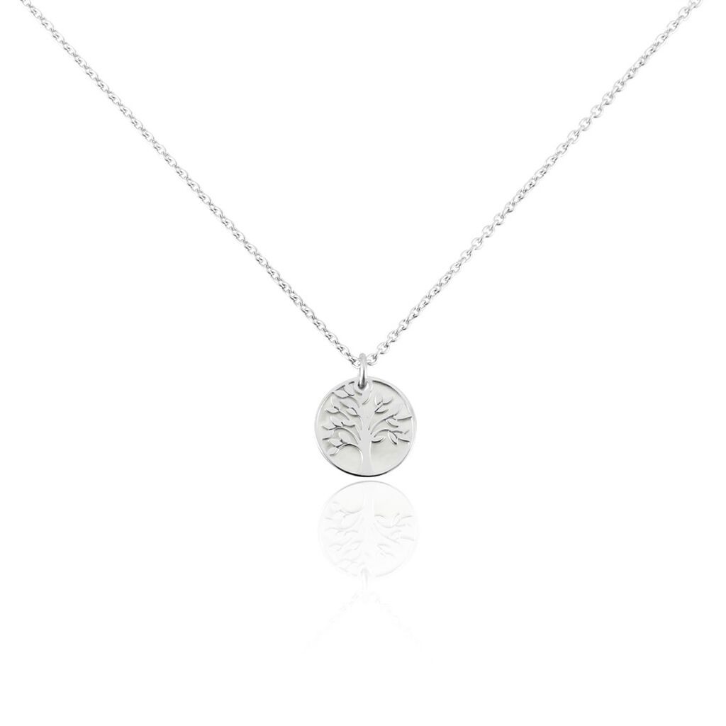 Collier Argent Blanc Sofee Nacre