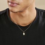 Pendentif Julius Sport Rugby Or Jaune - Pendentifs Famille | Histoire d&rsquo;Or