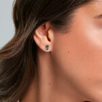 Boucles D'Oreilles Puces Elea Or Jaune Topaze - Clous d'oreilles Femme | Histoire d&rsquo;Or