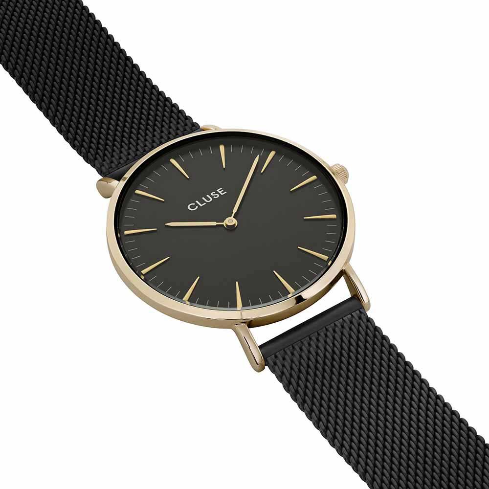 Montre cluse la bohème noir clearance