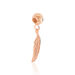 Charms Hedy Or Rose - Pendentifs Plume Femme | Histoire d’Or
