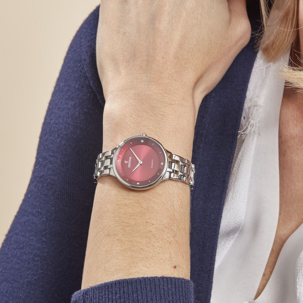 Montre Festina Mademoiselle Rouge - Montres Femme | Histoire d’Or