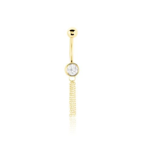 Piercing Rexanne Or Jaune Oxyde De Zirconium - Bijoux Femme | Histoire d’Or