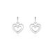 Boucles D'oreilles Pendantes Clarity Argent Blanc Nacre - Boucles d'oreilles fantaisie Femme | Histoire d’Or