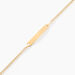 Bracelet Identité Etheline Maille Gourmette Or Jaune - Bracelets Communion Enfant | Histoire d’Or