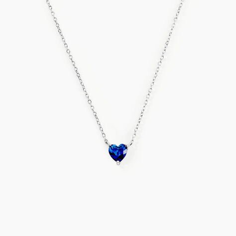 Collier Kelvyn Argent Blanc Oxyde - Colliers fantaisie Femme | Histoire d&rsquo;Or