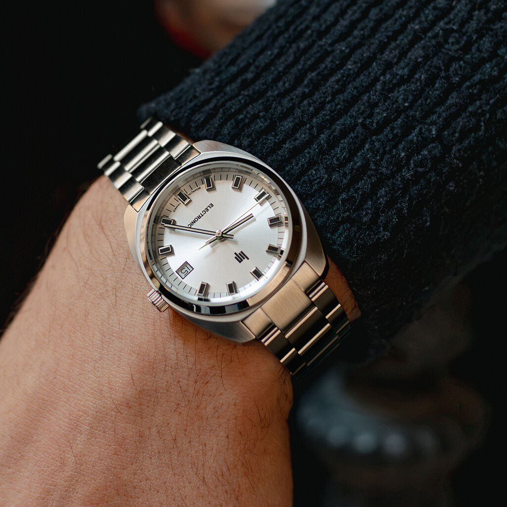 Montre Lip General De Gaulle 35 Argent&eacute; - Montres &eacute;tanches Unisex | Histoire d&rsquo;Or