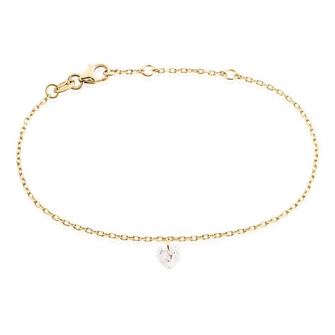 Bracelet Crush Plaqué Or Jaune Oxyde De Zirconium - Bracelets Femme | Histoire d’Or