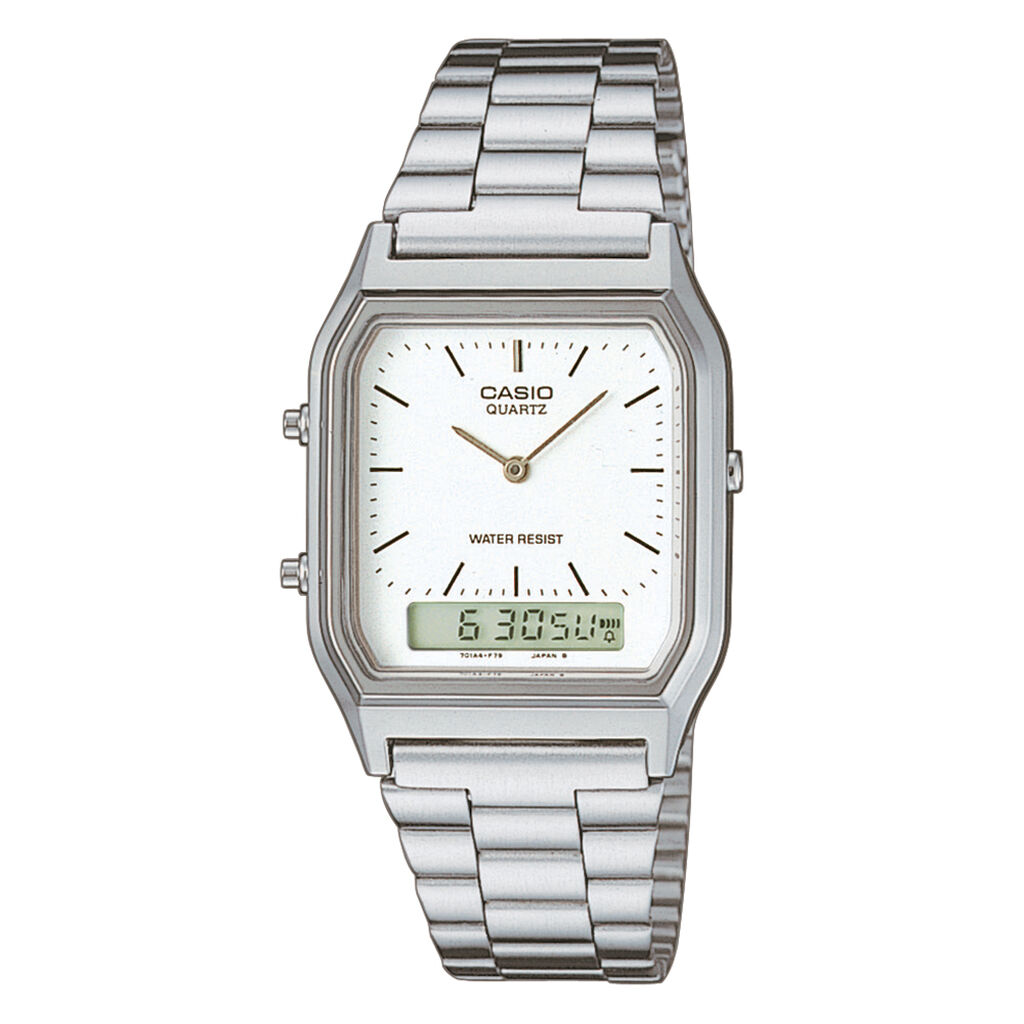 Montre Casio Collection Vintage Blanc - Montres Unisex | Histoire d’Or