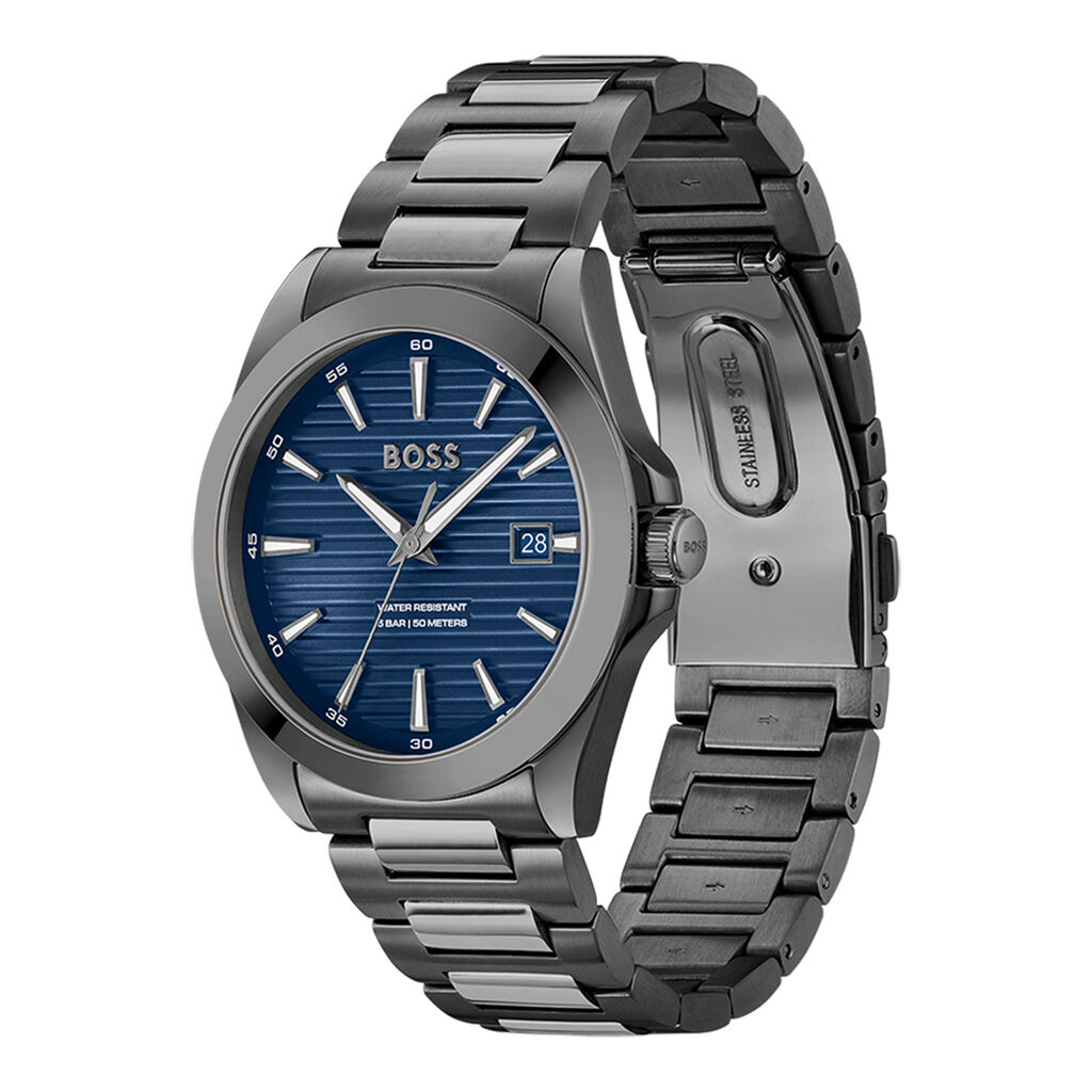 Montre Boss Strike Bleu - Montres Homme | Histoire d&rsquo;Or